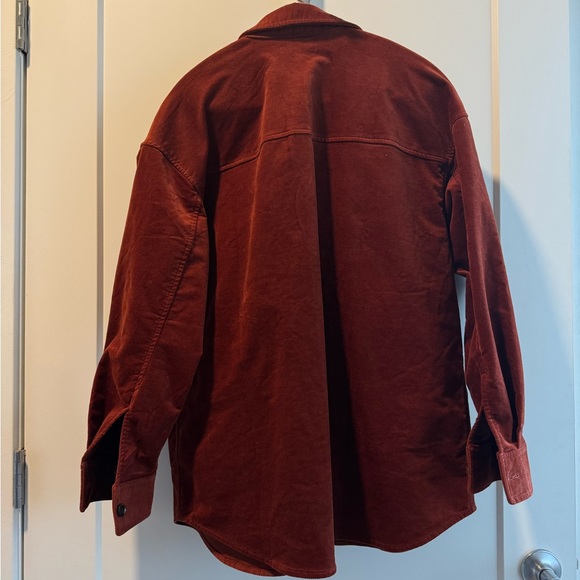 NWT | Madewell | Stretch Twill Oversized Shirt Jacket - Picture 14 of 17